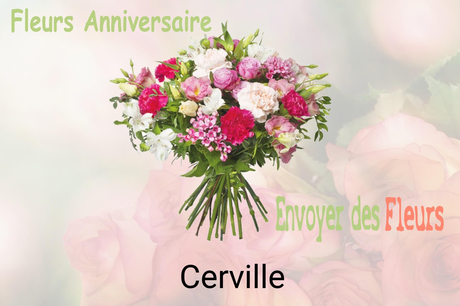Bouquet de fleurs d’anniversaire livré à Cerville