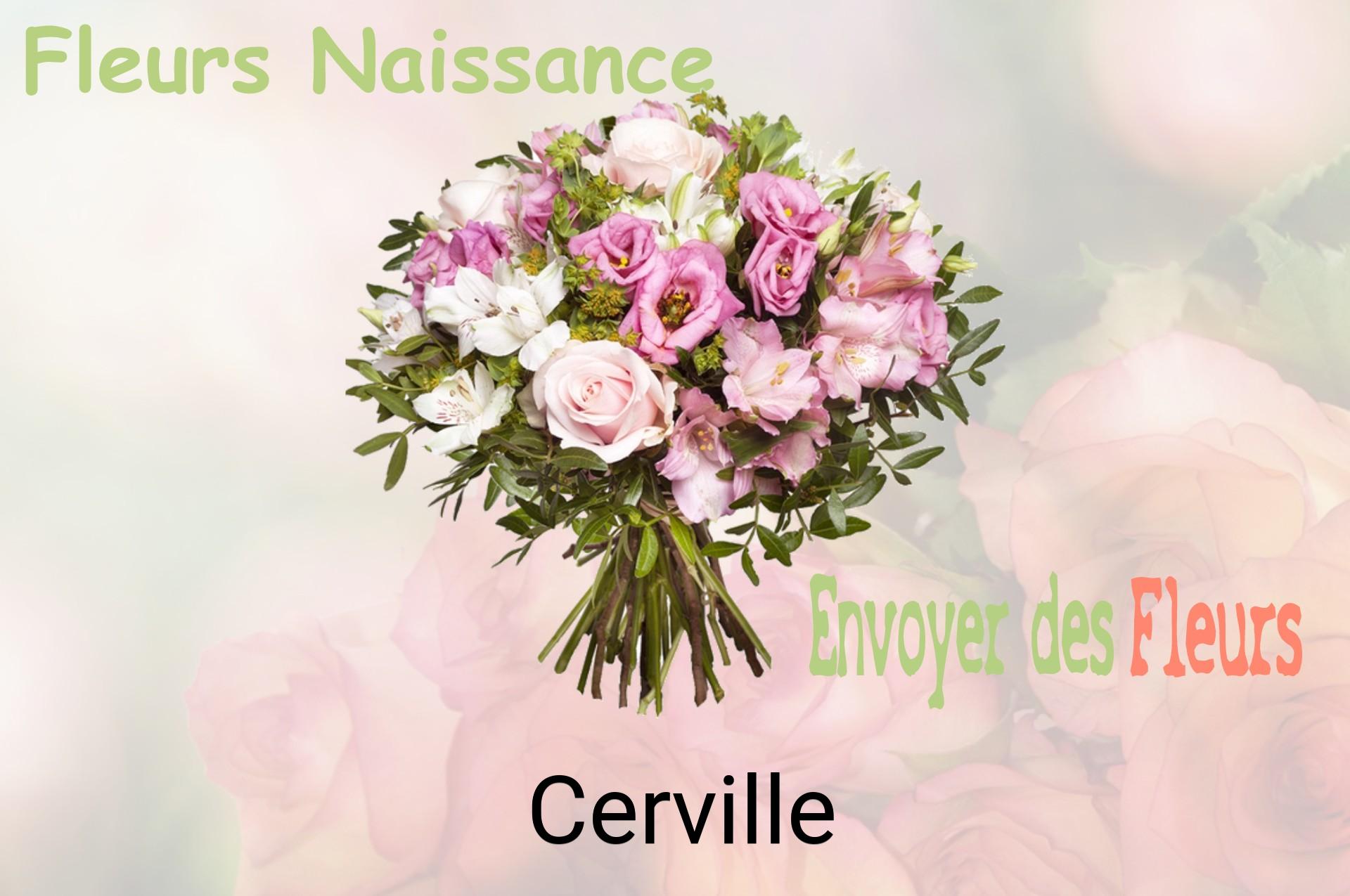 Bouquet de fleurs de naissance livré à Cerville